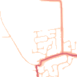 Daytime road noise heatmap for DN15 9DA