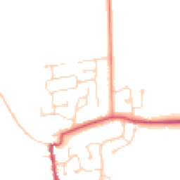 Daytime road noise heatmap for DN15 9DD