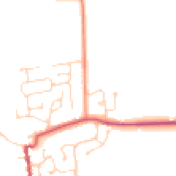 Daytime road noise heatmap for DN15 9ED