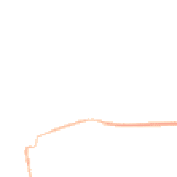 Night-time road noise heatmap for DN15 9ED