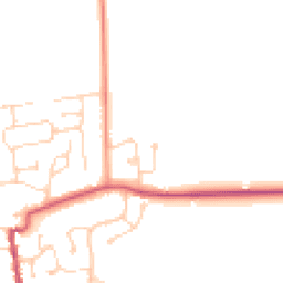 Daytime road noise heatmap for DN15 9EF
