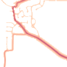 Daytime road noise heatmap for DN15 9EX