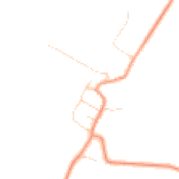 Daytime road noise heatmap for DN15 9JE