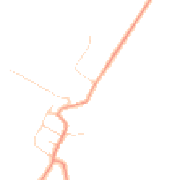 Daytime road noise heatmap for DN15 9JG