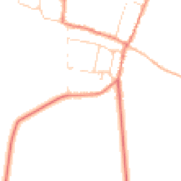 Daytime road noise heatmap for DN15 9NQ