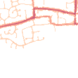 Daytime road noise heatmap for DN15 9SH