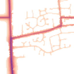 Daytime road noise heatmap for DN15 9TQ