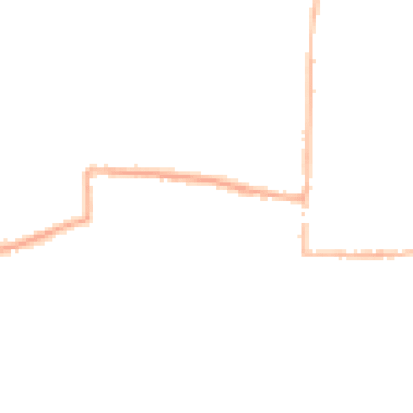 Night-time road noise heatmap for DN15 9TU