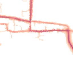 Daytime road noise heatmap for DN15 9UT