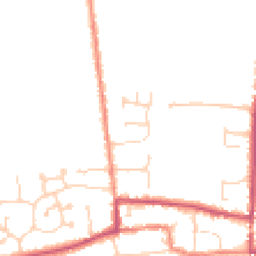 Daytime road noise heatmap for DN15 9UZ