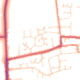 Daytime road noise heatmap for DN15 9XQ
