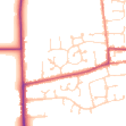 Daytime road noise heatmap for DN15 9XT