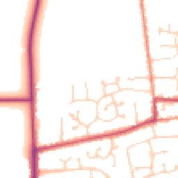 Daytime road noise heatmap for DN15 9XY