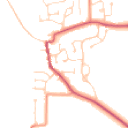 Daytime road noise heatmap for DN15 9YD