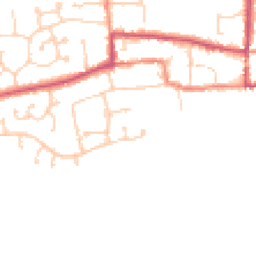 Daytime road noise heatmap for DN15 9YT