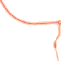 Night-time road noise heatmap for DN17 1AY