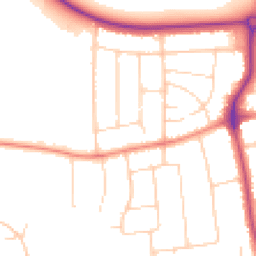 Daytime road noise heatmap for DN17 1BG