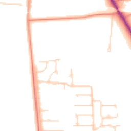 Daytime road noise heatmap for DN17 1BT