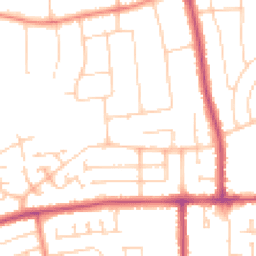 Daytime road noise heatmap for DN17 1BW