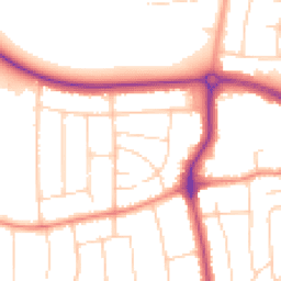 Daytime road noise heatmap for DN17 1DA