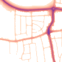 Daytime road noise heatmap for DN17 1DF