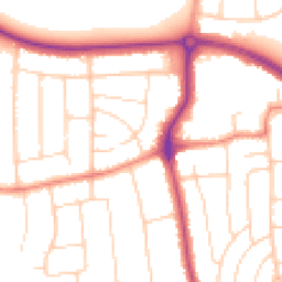 Daytime road noise heatmap for DN17 1DH