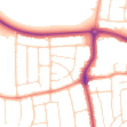 Daytime road noise heatmap for DN17 1DQ