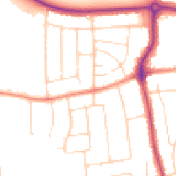 Daytime road noise heatmap for DN17 1DR