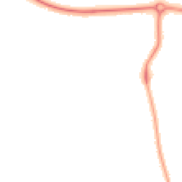 Night-time road noise heatmap for DN17 1DR