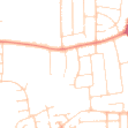 Daytime road noise heatmap for DN17 1DT