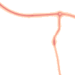 Night-time road noise heatmap for DN17 1DW