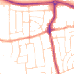 Daytime road noise heatmap for DN17 1DX