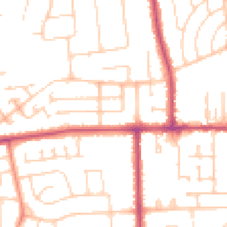 Daytime road noise heatmap for DN17 1JF