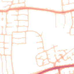 Daytime road noise heatmap for DN17 1LU