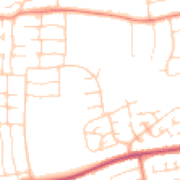 Daytime road noise heatmap for DN17 1LX