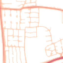 Daytime road noise heatmap for DN17 1PH