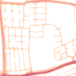 Daytime road noise heatmap for DN17 1PL