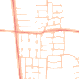Daytime road noise heatmap for DN17 1PU