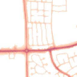 Daytime road noise heatmap for DN17 1RP