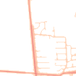 Daytime road noise heatmap for DN17 1UB