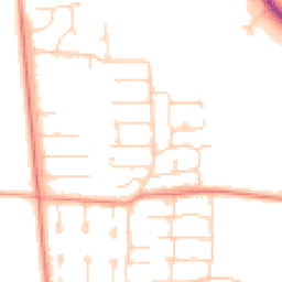 Daytime road noise heatmap for DN17 1XN