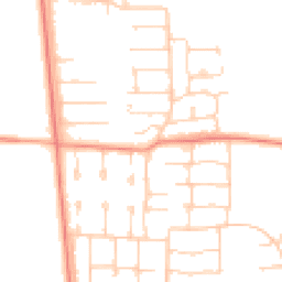 Daytime road noise heatmap for DN17 1XZ
