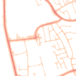Daytime road noise heatmap for DN17 2EB