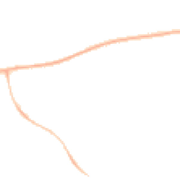 Night-time road noise heatmap for DN17 2EW