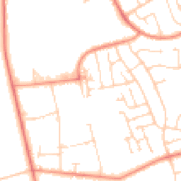 Daytime road noise heatmap for DN17 2FA