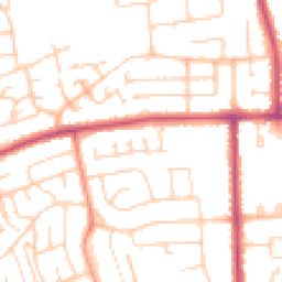 Daytime road noise heatmap for DN17 2FJ