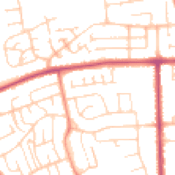 Daytime road noise heatmap for DN17 2FL