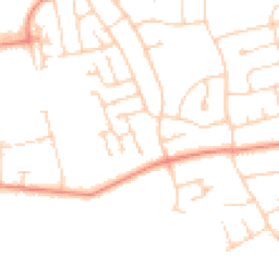 Daytime road noise heatmap for DN17 2GH