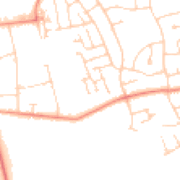 Daytime road noise heatmap for DN17 2GL