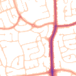 Daytime road noise heatmap for DN17 2PG